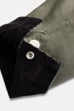 Discount CHAQUETA PUÑOS CONTRASTE ZW COLLECTION Mujer Chaquetas / Cazadoras