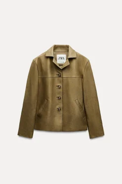 Discount CHAQUETA RECTA PIEL 100% ZW COLLECTION Mujer Chaquetas / Cazadoras