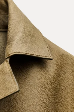 Discount CHAQUETA RECTA PIEL 100% ZW COLLECTION Mujer Chaquetas / Cazadoras