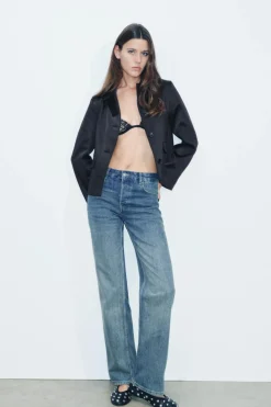 Discount CHAQUETA SATINADA ZW COLLECTION Mujer Chaquetas / Cazadoras