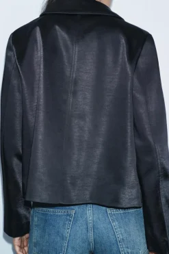 Discount CHAQUETA SATINADA ZW COLLECTION Mujer Chaquetas / Cazadoras