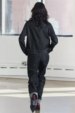 Clearance CHAQUETA SELVEDGE BOLSILLOS ZW COLLECTION Mujer Chaquetas / Cazadoras