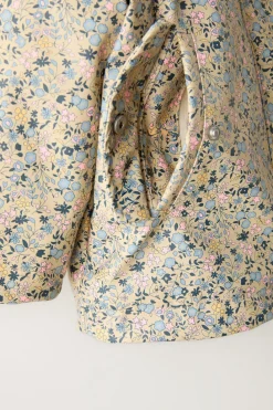 Niños ZARA 6 - 18 Meses·Abrigos / Buzos<CHUBASQUERO FLORES FORRADO WATER REPELLENT