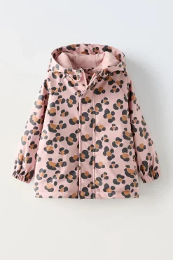Niños ZARA 1½ - 6 Años·Total Look|1½ - 6 Años·Abrigos<CHUBASQUERO LUNAS FORRADO WATER REPELLENT