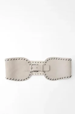 Fashion CINTURÓN FAJÍN PIEL TACHAS Mujer Accesorios / Bisuteria