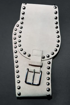 Fashion CINTURÓN FAJÍN PIEL TACHAS Mujer Accesorios / Bisuteria