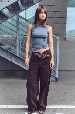 Best CINTURÓN FAJÍN PIEL TACHAS Mujer Accesorios / Bisuteria