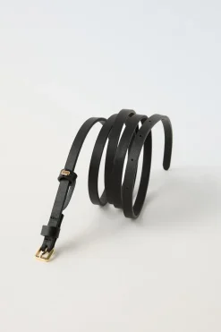 Niños ZARA 6 - 14 Años·Accesorios|Accesorios / Zapatos / 0 - 14 Años<CINTURÓN FINO PIEL