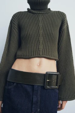 Sale CINTURÓN PIEL HEBILLA FORRADA Mujer Accesorios / Bisuteria