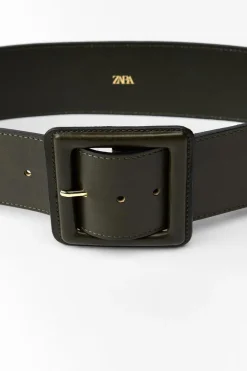 Sale CINTURÓN PIEL HEBILLA FORRADA Mujer Accesorios / Bisuteria