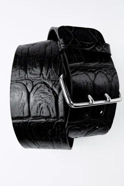 Sale CINTURÓN PIEL HEBILLA RECTANGULAR Mujer Accesorios / Bisuteria