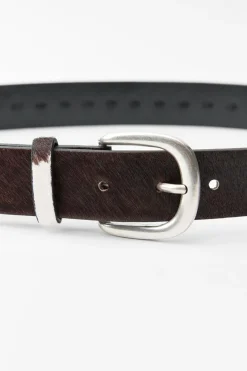 Outlet CINTURÓN PIEL MONEDAS ESTAMPADO ANIMAL Mujer Accesorios / Bisuteria