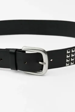 Outlet CINTURÓN PIEL TACHAS Mujer Accesorios / Bisuteria