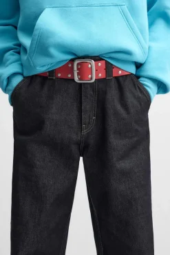 Clearance CINTURÓN PIEL TACHAS X HARRY LAMBERT Hombre Accesorios