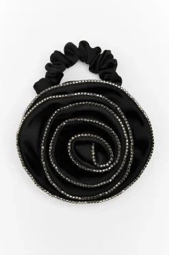 Outlet COLETERO FLOR SATINADO BRILLOS Mujer Accesorios / Bisuteria