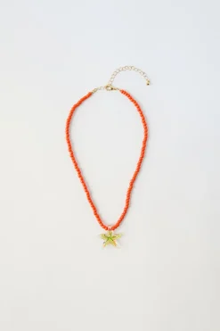 Niños ZARA 1½ - 6 Años·Accesorios|6 - 14 Años·Accesorios<COLLAR ABALORIOS ESTRELLA