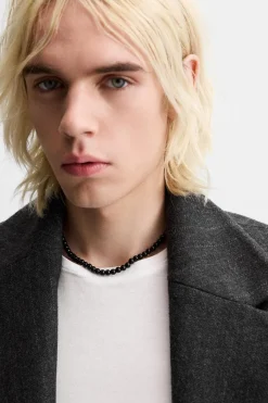 Hot COLLAR ABALORIOS PIEDRA Hombre Accesorios