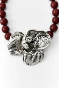 Clearance COLLAR BOLAS FLOR LABRADA Mujer Accesorios / Bisuteria