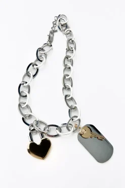 Clearance COLLAR CADENA CHARMS Mujer Accesorios / Bisuteria