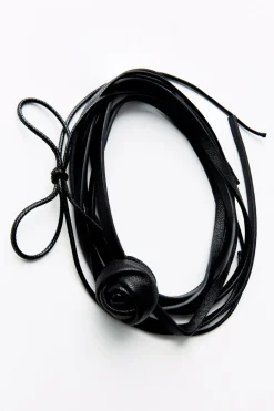 Online COLLAR CHOKER DOBLE PIEL FLOR Mujer Accesorios / Bisuteria