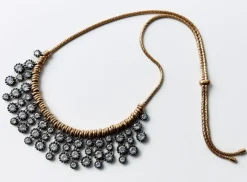 Sale COLLAR CORDÓN CIRCONITAS LIMITED EDITION Mujer Accesorios / Bisuteria