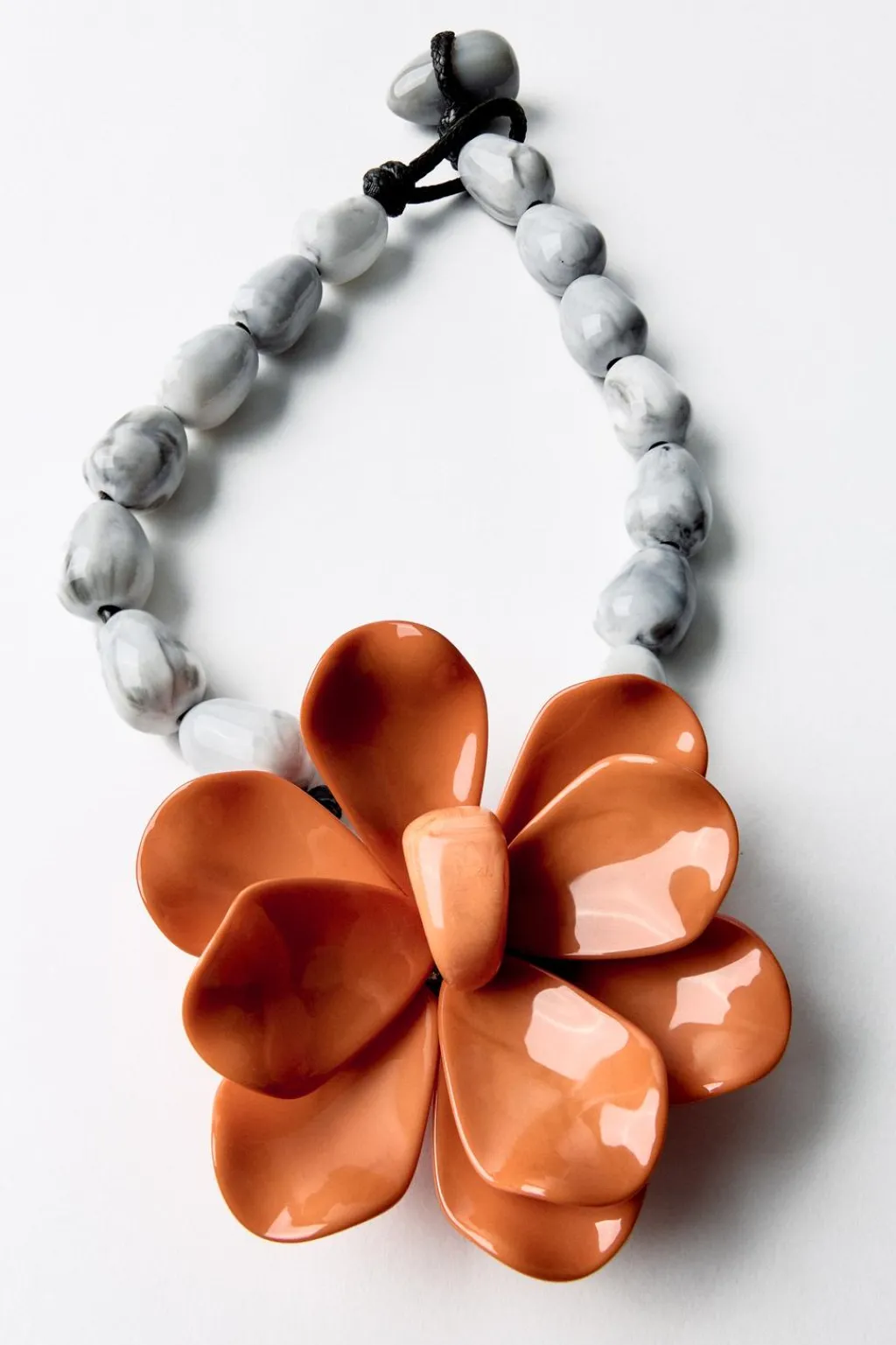 Best COLLAR CORDÓN PIEZAS FLOR Mujer Accesorios / Bisuteria