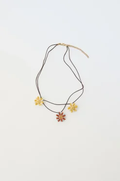 Niños ZARA 1½ - 6 Años·Accesorios|6 - 14 Años·Accesorios<COLLAR CUERDA FLORES