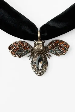 Clearance COLLAR LARGO TERCIOPELO ABEJA JOYAS Mujer Accesorios / Bisuteria