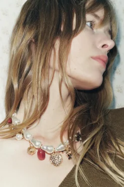 Discount COLLAR PERLAS CHARMS Mujer Accesorios / Bisuteria