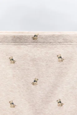 Niños ZARA 0 - 6 Meses·Bodies / Camisas|0 - 6 Meses·Leggings / Polainas<CONJUNTO BODY Y LEGGING OSITOS