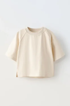 Niños ZARA 6 - 14 Años·Camisetas|6 - 14 Años·Faldas / Bermudas<CONJUNTO CAMISETA Y BERMUDA