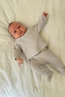 Niños ZARA 0 - 6 Meses·Camisetas|0 - 6 Meses·Leggings / Polainas<CONJUNTO ESTRUCTURA CAMISETA Y POLAINA