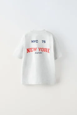 Niños ZARA 6 - 14 Años·Camisetas|6 - 14 Años·Pantalones<CONJUNTO FELPA CAMISETA Y BERMUDA BANDAS