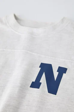 Niños ZARA 6 - 14 Años·Camisetas|6 - 14 Años·Pantalones<CONJUNTO FELPA CAMISETA Y BERMUDA BANDAS