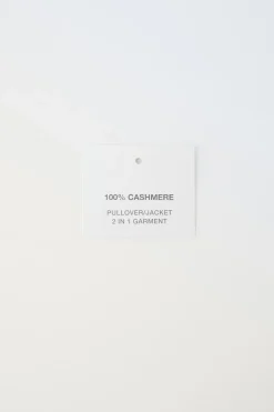 Niños ZARA 0 - 6 Meses·Punto|0 - 6 Meses·Leggings / Polainas<CONJUNTO JERSEY CHAQUETA 2 EN 1 Y PANTALÓN 100% CASHMERE