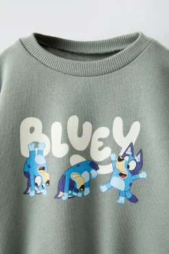 Niños ZARA 1½ - 6 Años·Sudaderas|1½ - 6 Años·Pantalones<CONJUNTO JOGGING SUDADERA Y PANTALÓN BLUEY © LUDO STUDIO