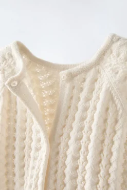 Niños ZARA 0 - 6 Meses·Punto|0 - 6 Meses·Leggings / Polainas<CONJUNTO PUNTO ALGODÓN SEDA