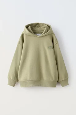 Niños ZARA 6 - 14 Años·Sudaderas|6 - 14 Años·Pantalones<CONJUNTO SUDADERA CAPUCHA Y JOGGER