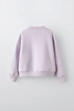 Niños ZARA 6 - 14 Años·Sudaderas|6 - 14 Años·Pantalones<CONJUNTO SUDADERA Y JOGGERS ETIQUETA