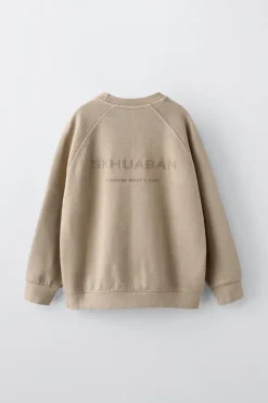 Niños ZARA 6 - 14 Años·Sudaderas|6 - 14 Años·Pantalones<CONJUNTO SUDADERA Y PANTALÓN INTERLOCK