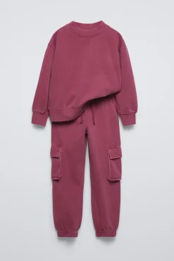 Niños ZARA 6 - 14 Años·Sudaderas|6 - 14 Años·Pantalones<CONJUNTO SUDADERA Y PANTALÓN JOGGER