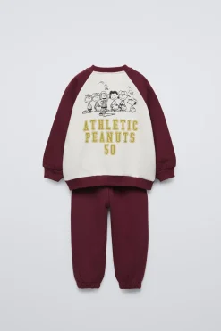 Niños ZARA 1½ - 6 Años·Sudaderas|1½ - 6 Años·Pantalones<CONJUNTO SUDADERA Y PANTALÓN SNOOPY PEANUTS™