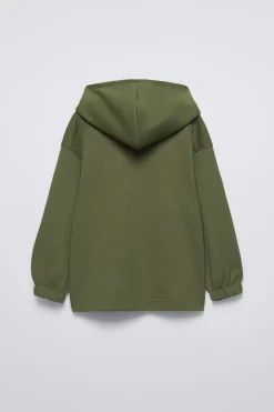 Niños ZARA 6 - 14 Años·Sudaderas|6 - 14 Años·Pantalones<CONJUNTO SUDADERA Y PANTALÓN JOGGER TEXTO BORDADO