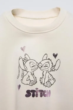 Niños ZARA 1½ - 6 Años·Sudaderas|1½ - 6 Años·Pantalones<CONJUNTO SUDADERA Y PANTALÓN LILO & STITCH © DISNEY