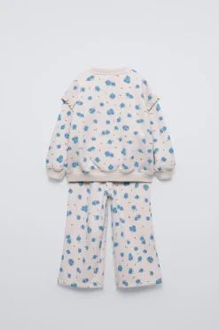 Niños ZARA 1½ - 6 Años·Sudaderas|1½ - 6 Años·Pantalones<CONUNTO SUDADERA Y PANTALÓN ESTAMPADO