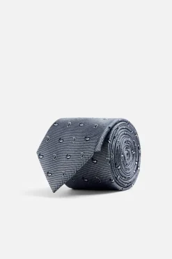 Sale CORBATA 100% SEDA JACQUARD PAISLEY Hombre Accesorios