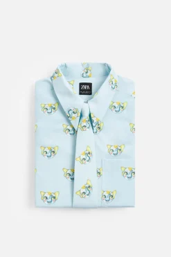 New CORBATA ELEFANTES X HARRY LAMBERT Hombre Accesorios