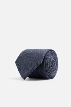 Hot CORBATA ESTRUCTURA ALGODÓN - SEDA Hombre Accesorios