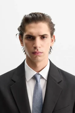 Sale CORBATA SEDA - ALGODÓN LUNARES Hombre Accesorios