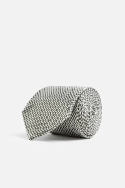 Hot CORBATA SEDA - VISCOSA PATA DE GALLO Hombre Accesorios